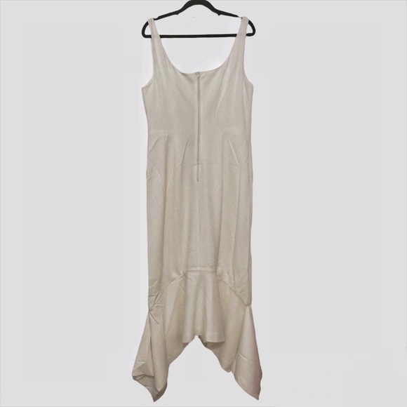 Keepsake the Label White Uptown Midi Dress Porcelain Size XL/US 10 NWT - Picture 12 of 14